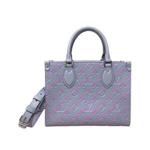Louis Vuitton OnTheGo PM tote 2022 Stardust Lilas Purple Blue Sold Out Color
